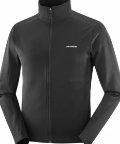 Hot Salomon Men's GORE-TEX Soft Shell Jacket Deep Black