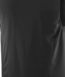 Discount Salomon Men's Mountain Flex Hybrid Vest Deep Black