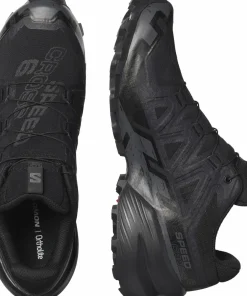 Sale Salomon Men's Speedcross 6 Gore-Tex Black/Black/Phantom