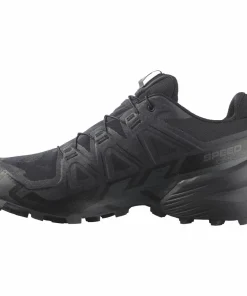 Sale Salomon Men's Speedcross 6 Gore-Tex Black/Black/Phantom