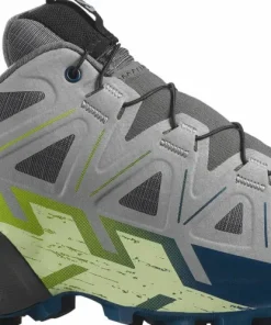 Outlet Salomon Men's Speedcross 6 Castlerock/Lime Cream/Poseidon