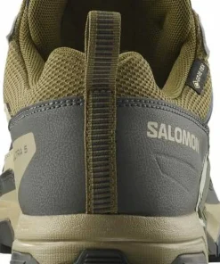 Online Salomon Men's X Ultra 5 GORE-TEX Martini Olive/Gray Green/Blue Night