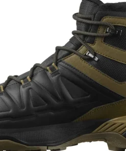 New Salomon Men's X Ultra Snowpilot Waterproof Black/Military Olive/Gothic Olive Black / Military Olive / Gothic Olive