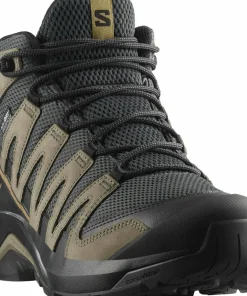 Online Salomon Men's X-Adventure Recon Mid GORE-TEX Asphalt/Falcon/Coyote Brown