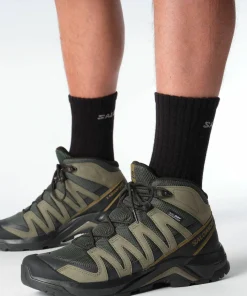Online Salomon Men's X-Adventure Recon Mid GORE-TEX Asphalt/Falcon/Coyote Brown