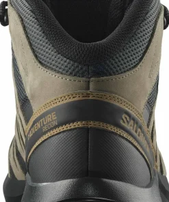 Online Salomon Men's X-Adventure Recon Mid GORE-TEX Asphalt/Falcon/Coyote Brown