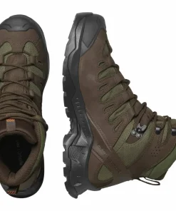 Sale Salomon Unisex Quest Tracker GORE-TEX Earth Brown/Ranger Green/Black Earth Brown / Ranger Green / Black