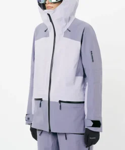 New Salomon Women's Absolute 3L Jacket Cosmic Sky/Blue Granite Cosmic Sky / Blue Granite