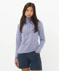 New Salomon Women's Essential Lightwarm Blue Granite Blue Granite/
