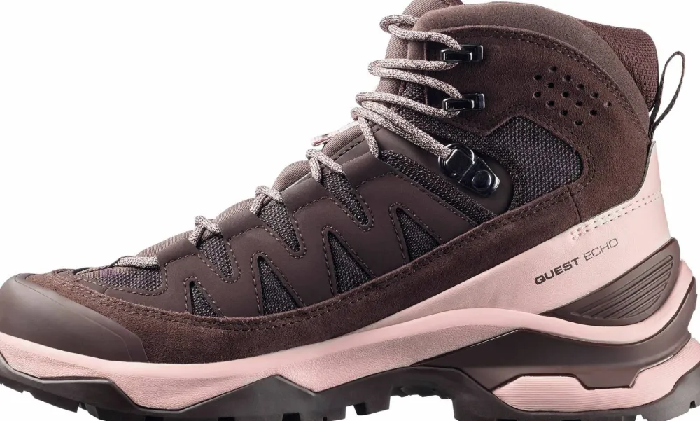 New Salomon Women's Quest Echo GORE-TEX Black Coffee/Shadow Gray/Black