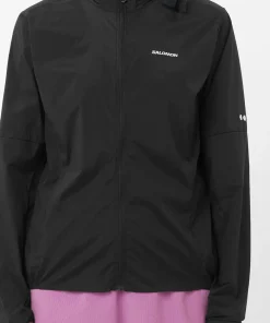 Outlet Salomon Women's Sense Aero Wind Jacket Black