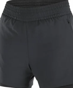 Best Salomon Women's Shkout Core 2in1 4 Deep Black/