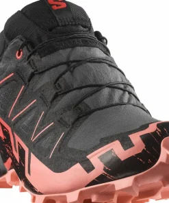 Salomon Women's Speedcross 6 GORE-TEX Nine Iron/Black/Flamingo Pink Nine Iron / Black / Flamingo Pink