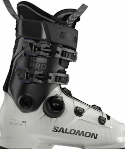 Discount Salomon Women's S/Pro Supra Boa 105 Gripwalk Gray Aurora/Black/Black Gray Aurora / Black / Black
