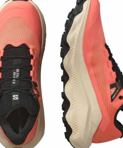 Discount Salomon Women's Ultra Glide 3 Fusion Coral/Tender Peach/Black