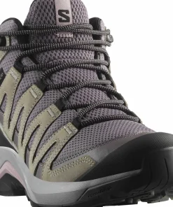 Best Salomon Women's X-Adventure Recon Mid GORE-TEX Excalibur/Gull/Nirvana
