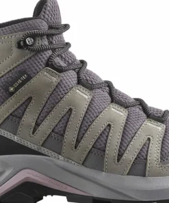 Best Salomon Women's X-Adventure Recon Mid GORE-TEX Excalibur/Gull/Nirvana