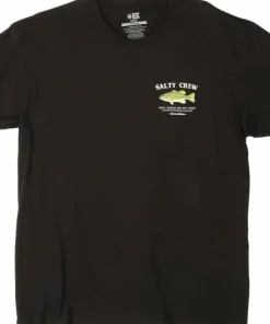 New Salty Crew Men's Bigmouth Short-Sleeve Premium Tee Black