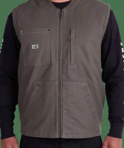 New Salty Crew Men's Framework Vest Dusty Olive