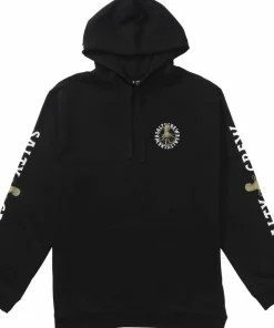 Best Salty Crew Men's Tentacles Hooded Fleece Black