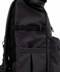Clearance Sandqvist Stream Rolltop Backpack L Black