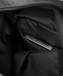 Clearance Sandqvist Stream Rolltop Backpack L Black