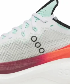 Best Saucony Men's Endorphin Pro 5 White/Crimson