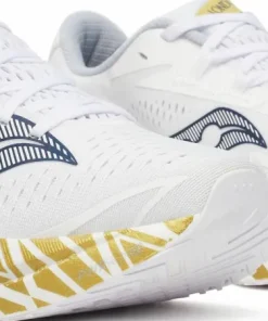 Best Saucony Men's Endorphin Speed 4 White/Gold