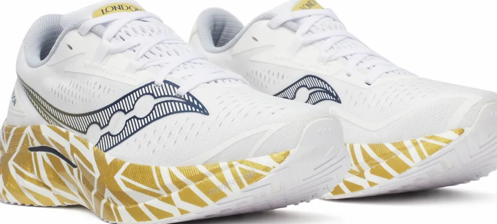 Best Saucony Men's Endorphin Speed 4 White/Gold