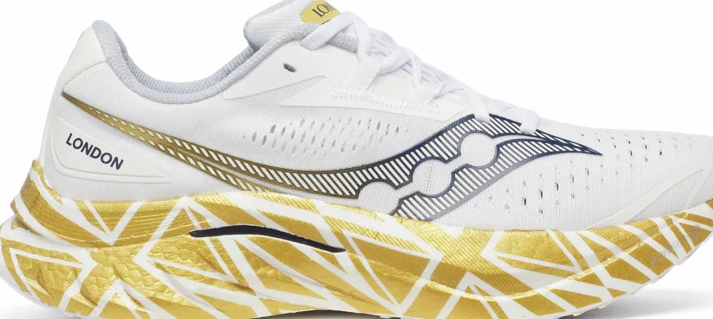 Best Saucony Men's Endorphin Speed 4 White/Gold