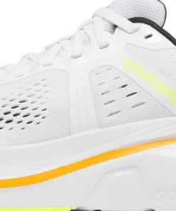Outlet Saucony Men's Guide 18 White/Peel