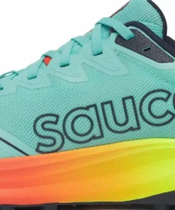 New Saucony Men's Peregrine 16 Splash/Citron