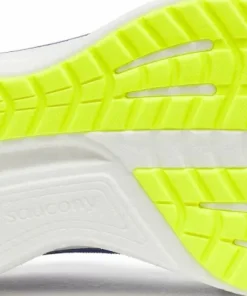 Online Saucony Men's Ride 18 Lapis/Citron