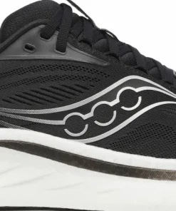 Online Saucony Men's Ride 18 Wide Black/White