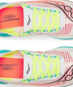 Discount Saucony Unisex Endorphin Elite 2 White/Mutant