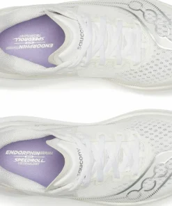 Saucony Women's Endorphin Azura Ivory/White