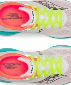 New Saucony Women's Endorphin Speed 5 White/Mutant
