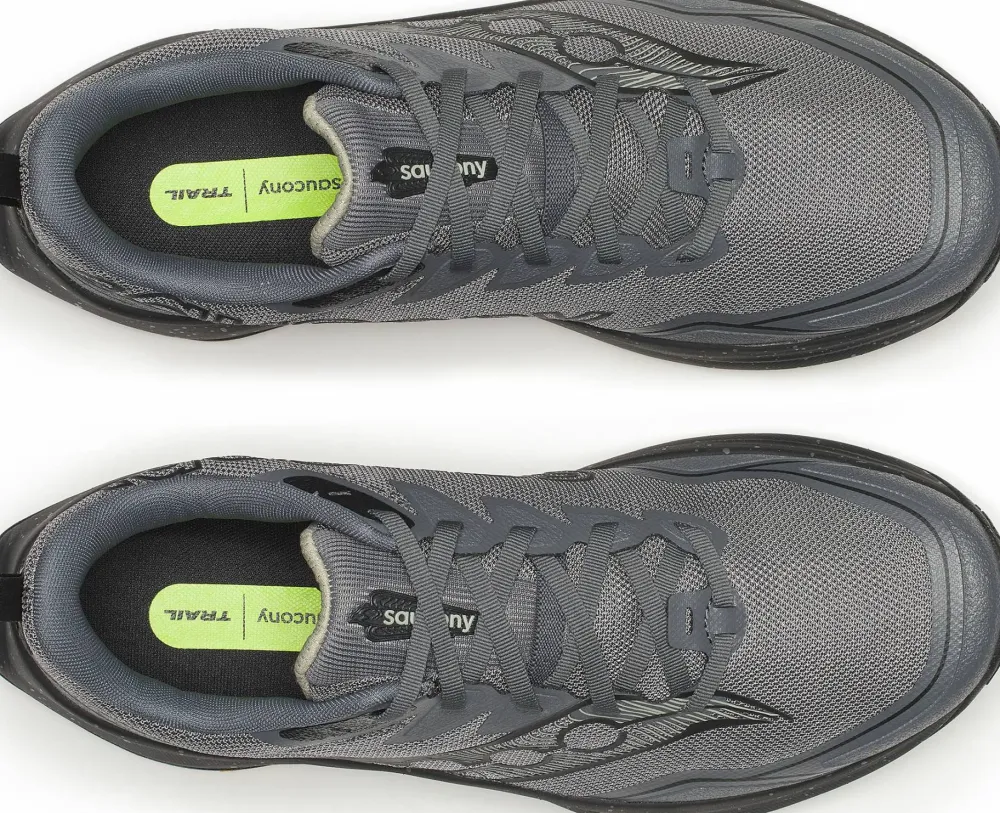 Outlet Saucony Women's Peregrine 16 Black/Carbon