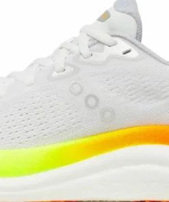 Clearance Saucony Women's Triumph 23 White/Citron
