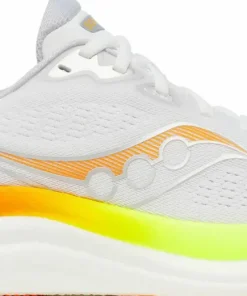 Clearance Saucony Women's Triumph 23 White/Citron