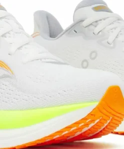 Clearance Saucony Women's Triumph 23 White/Citron