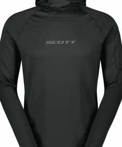 Hot Scott Men's Hoody Defined Light Pullover Black