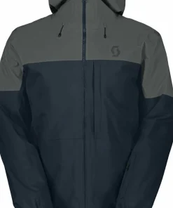 Sale Scott Men's Ultimate Dryo 10 Jacket Black/Dust Grey