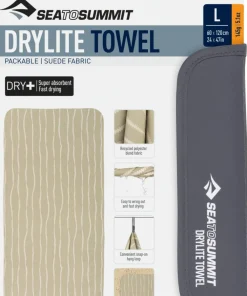 Clearance Sea To Summit Drylite Towel L Desert Wind