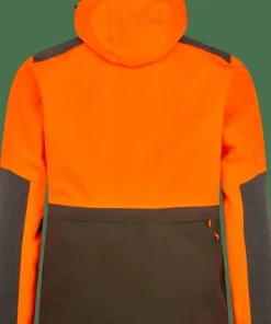 Sale Seeland Men's Venture Rover Jacket Pine Green/Hi-Vis Orange