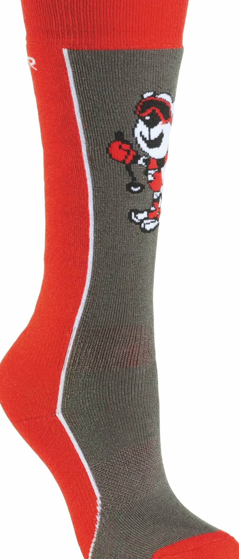 Best Seger Juniors' Snowbear Alpine Sock Red
