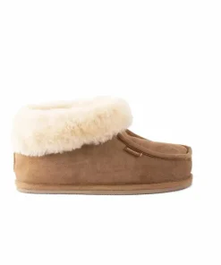 New Shepherd of Sweden Women's Lena Slipper Chestnut