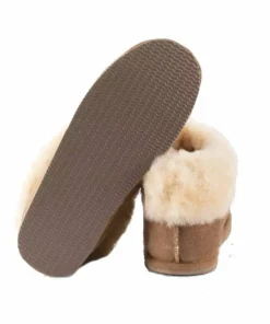 New Shepherd of Sweden Women's Lena Slipper Chestnut