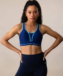 Clearance Shock Absorber Women's Ultimate Run Bra Padded Sail Away Navy