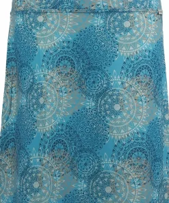 Discount Skhoop Women's Fiona Knee Skirt Denim Blue